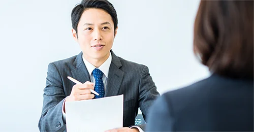 勤務開始後も定期的にフォロー